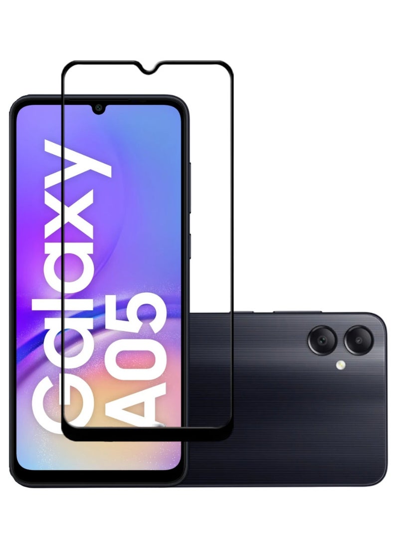 ACLIX Antistatic ESD Dustproof Premium Quality High Definition Tempered Glass Screen Protector Designed For Samsung Galaxy A05 - Image 1