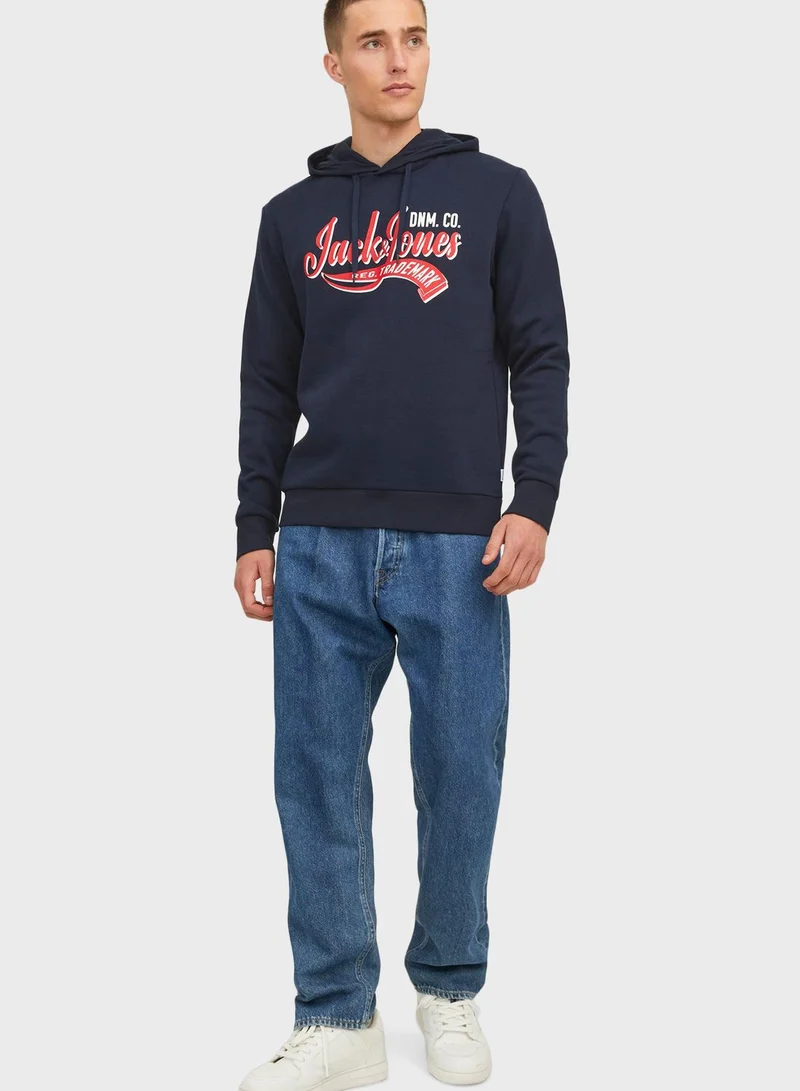 JACK & JONES Logo Hoodie