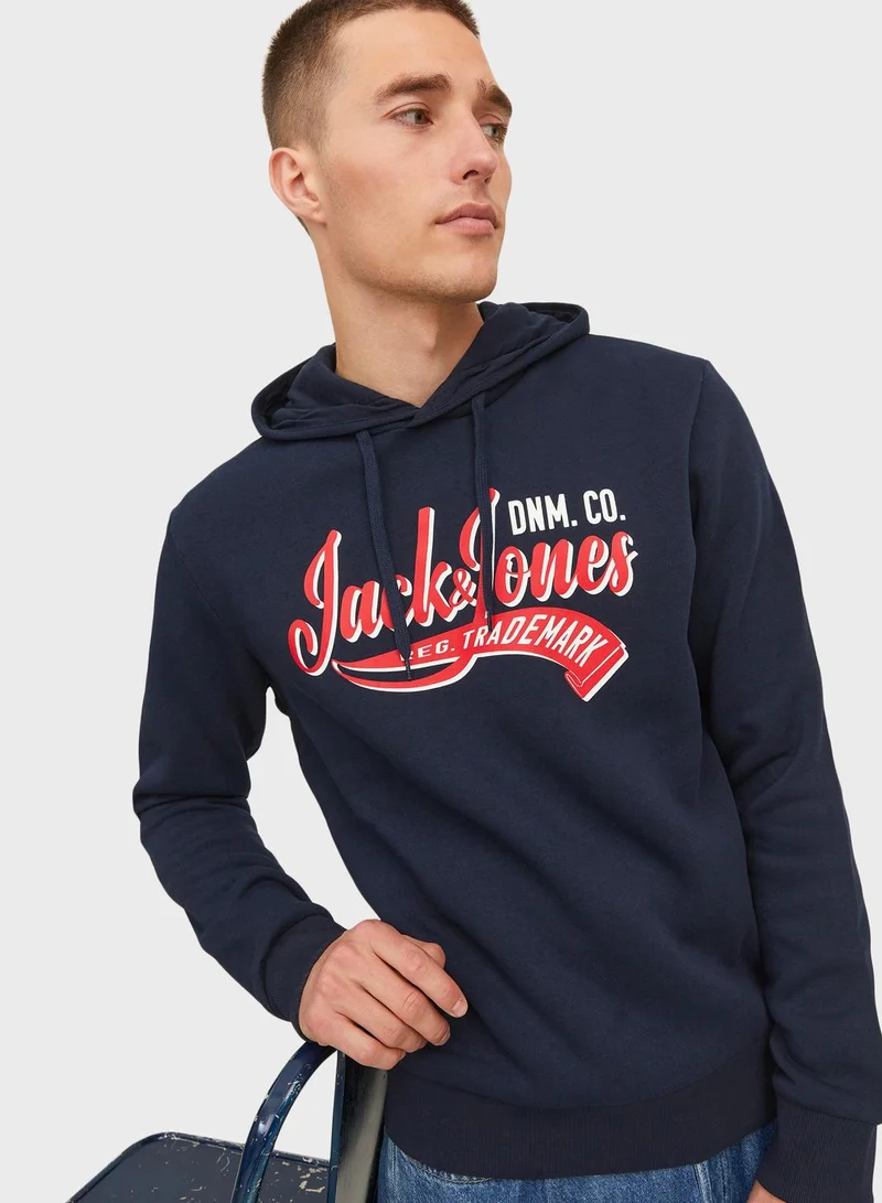 JACK & JONES Logo Hoodie