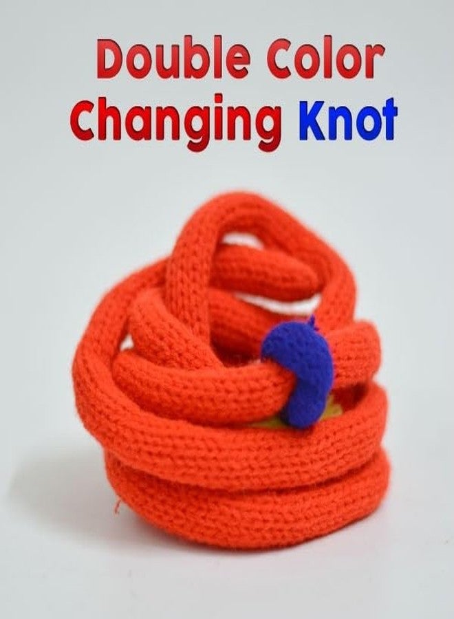 MilesMagic Magician's Double Color Changing Knot Gimmick | Tie Untie Change Colour Rope Knots | for Real Close Up Mentalism | Street Magic or Stage Magic Tricks - Image 4