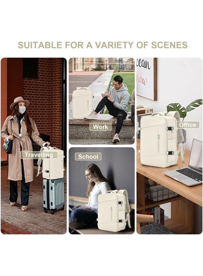 Unisex Independent Shoe Compartment Backpack, Men's/Women's Dry and Wet Separate Storage Gym Bag Trolley Bag Tourist Bag, School/Business/Work/Fitness/Daily School Bag Airliner Bag for Girls/Boys - Image 2