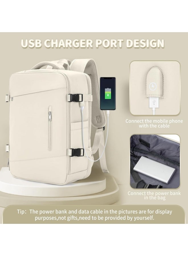 Unisex Independent Shoe Compartment Backpack, Men's/Women's Dry and Wet Separate Storage Gym Bag Trolley Bag Tourist Bag, School/Business/Work/Fitness/Daily School Bag Airliner Bag for Girls/Boys - Image 3