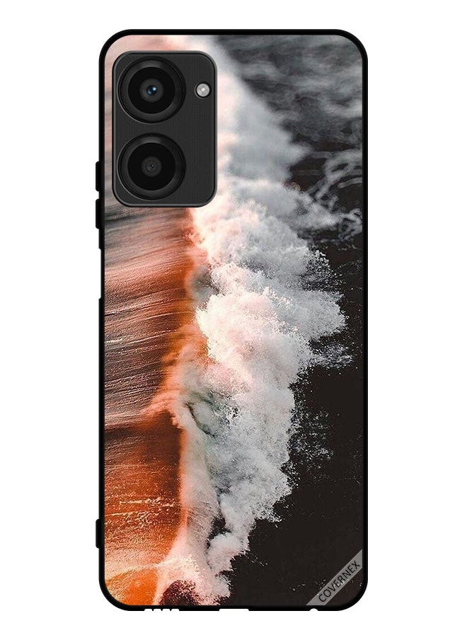 Covernex Protective Case Cover For Realme 10 Pro Sea Water Wave  - Image 1