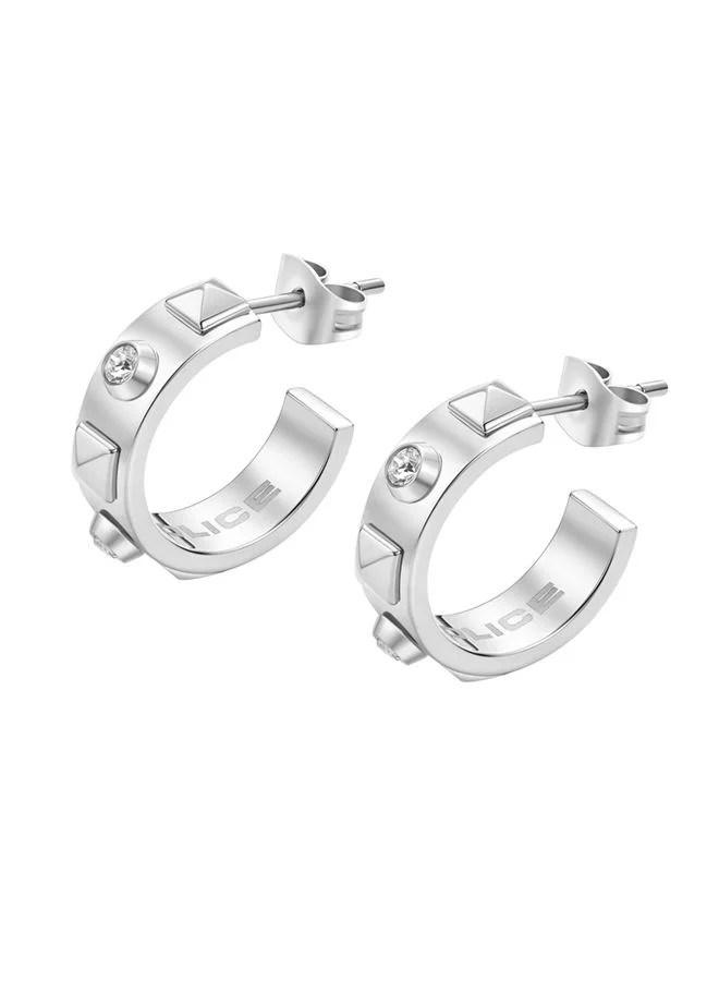 بوليس Fizzy Earrings for Women Stainless Steel with CrystalsPEJLE0001601