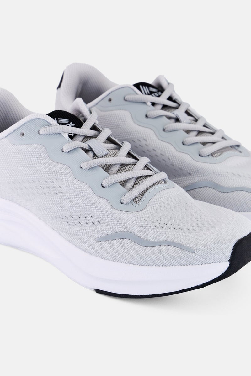 RBX Men Lace Up Training Shoes, Light Grey  - Image 3