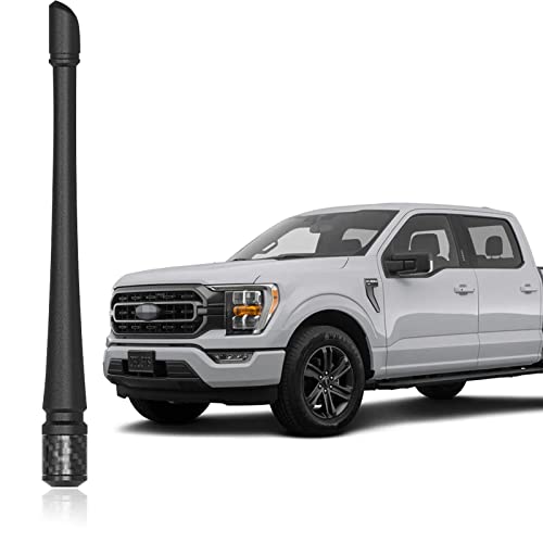POSAID 7inch Antenna for Ford F150 2009-2023 Fexible Rubber Pickup Truck Antenna Replacement with Optimized FM/AM Reception - Image 1
