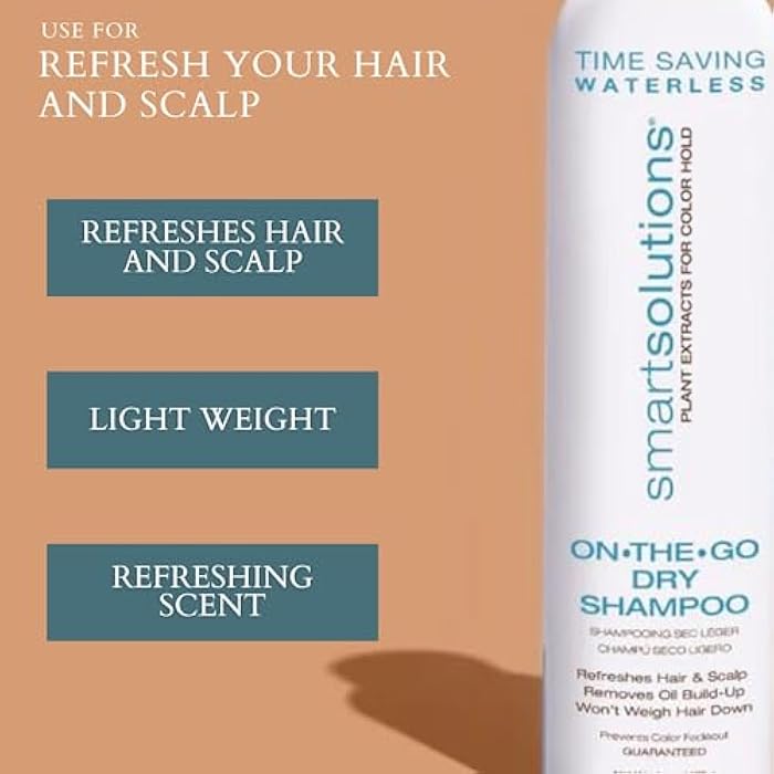 SMART SOLUTIONS On-The-Go Dry Shampoo 6 oz | Weightless | Volumizes | Paraben-Free - Image 3