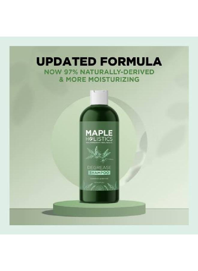Maple Holistics - Degrease Shampoo For Oily Hair Care Clarifying Shampoo For Oily Hair And Oily Scalp Care Deep Cleansing Shampoo For Greasy Hair And Scalp Cleanser For Build Up With Essential Oils For Hair - Image 1