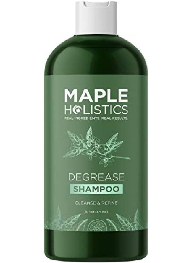 Maple Holistics - Degrease Shampoo For Oily Hair Care Clarifying Shampoo For Oily Hair And Oily Scalp Care Deep Cleansing Shampoo For Greasy Hair And Scalp Cleanser For Build Up With Essential Oils For Hair - Image 1