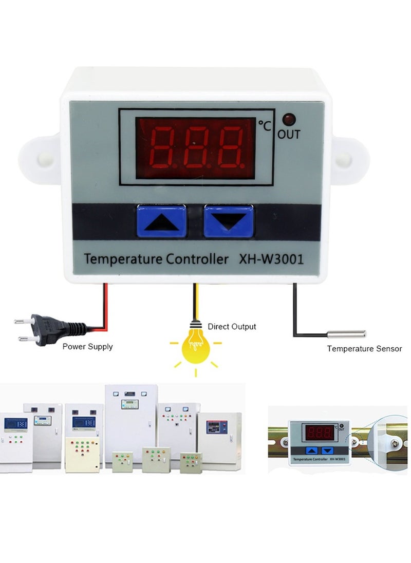 220V Digital STC-1000 Temperature Controller Thermostat Sensor