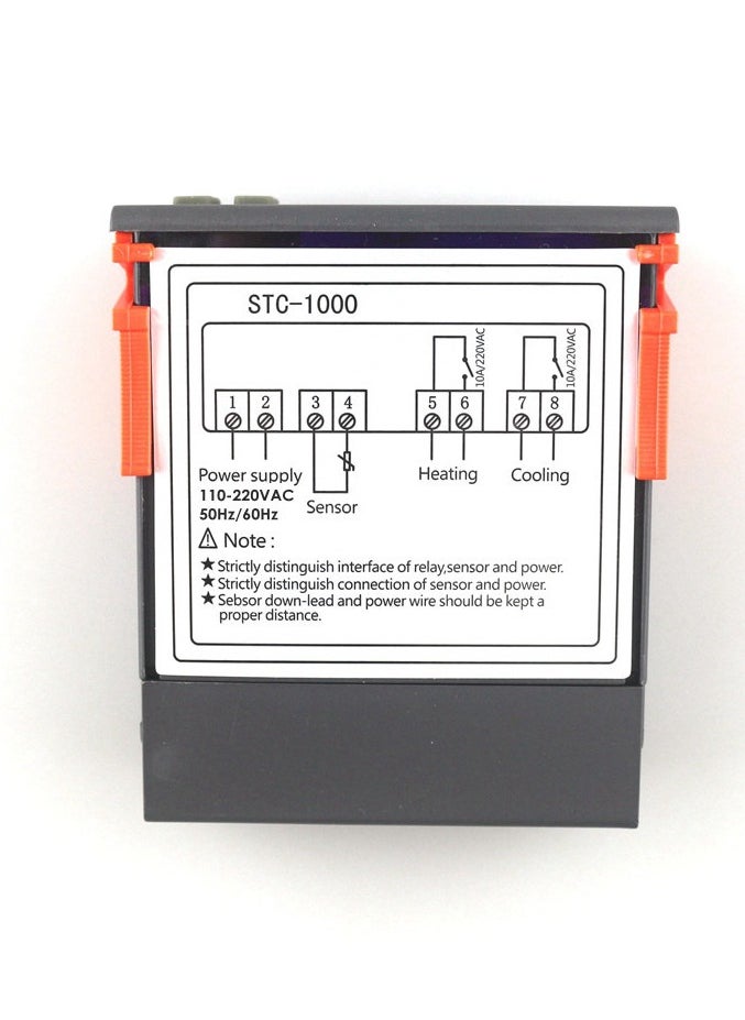220V Digital STC-1000 Temperature Controller Thermostat Sensor