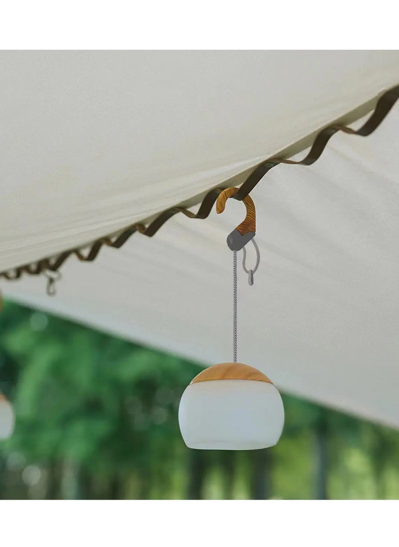 Generic Mushroom Tent Lamp, Decorative Hook Design, Hangable, USB Charging Length Adjustment, Camping Mushroom Lamp for Outdoor Use  - Image 3
