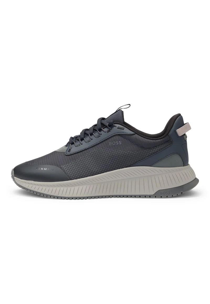 BOSS blue TTNM EVO sneakers with ribbed sole for Men | Best Price UAE