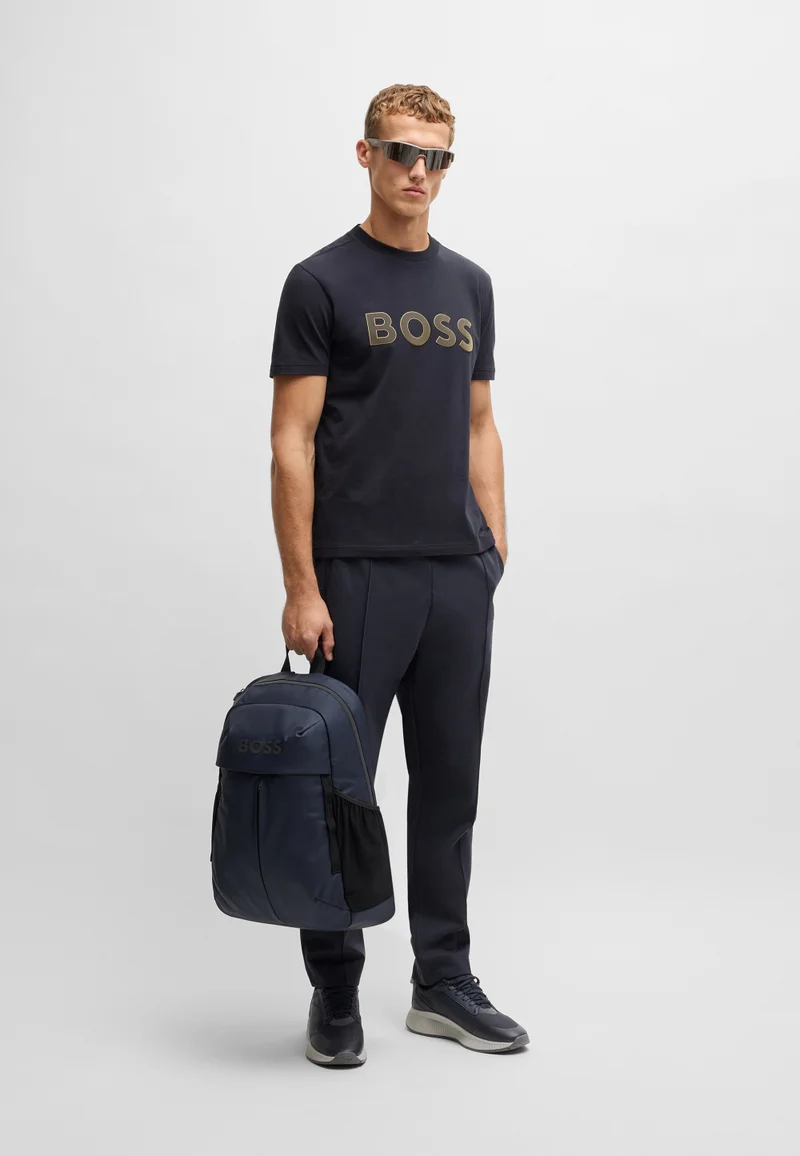 BOSS blue TTNM EVO sneakers with ribbed sole for Men | Best Price UAE