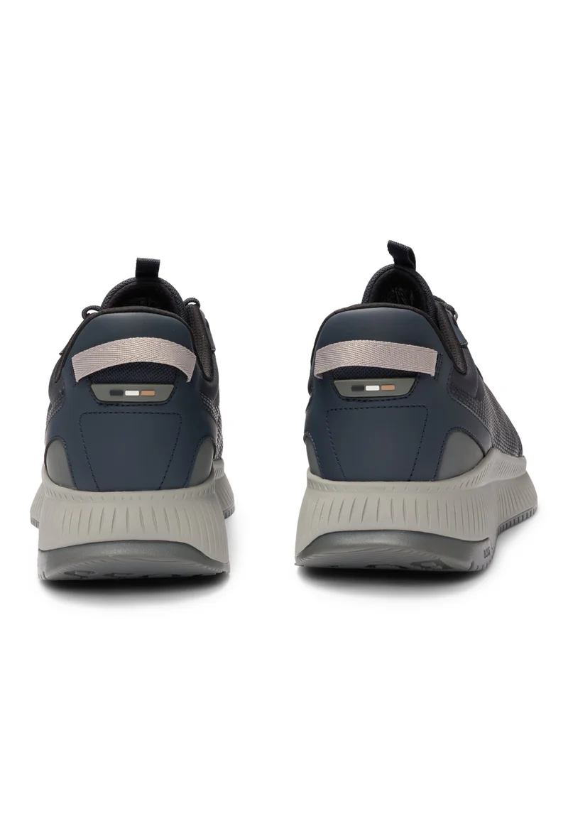 BOSS blue TTNM EVO sneakers with ribbed sole for Men | Best Price UAE