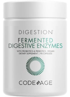 Codeage Digestive Enzymes Supplement, 3-Month Supply, Gut Health Probiotics, Prebiotics, Fermented Multi Enzymes, Plant-Based Superfood, One Capsule a Day, Vegan, Non-GMO, 90 Capsules - pzsku/Z2EFE756DD49C4416E664Z/45/_/1741000374/4f918c2a-8e25-44f5-bf37-c28dff245e73