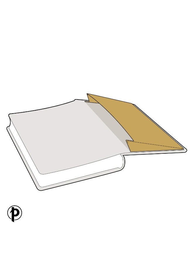 Fiamma (Venetian Mornings) Unlined Hardcover Journal - Image 3