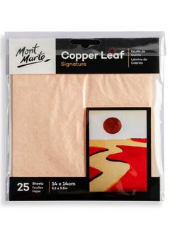 Mont Marte Mont Marte Copper Leaf 14x14cm 25 sheets 