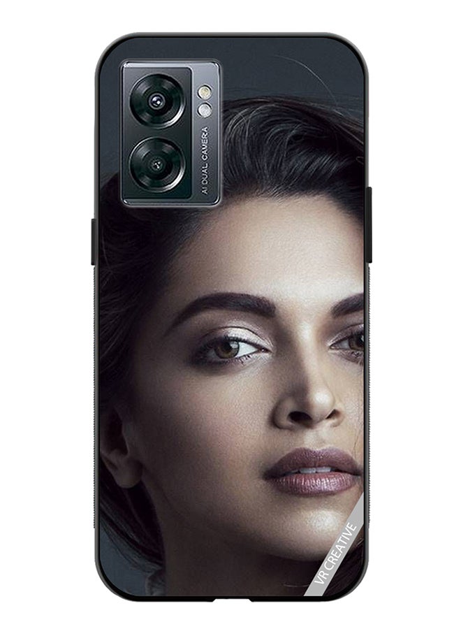 VR CREATIVE Protective Case Cover For Oppo A57 5G Bollywood Actress Deepika Padukone Design Multicolour - Image 1