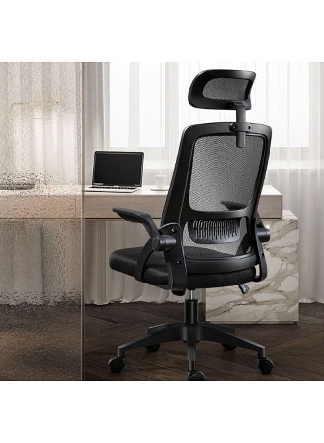 Arabest Computer Chair Office Chair Home Game Mesh Lifting Flip Recliner Ergonomic Design  - Image 2