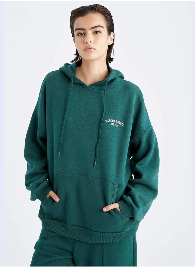 DeFacto Woman Sweatshirt Knitted Sweatshirt