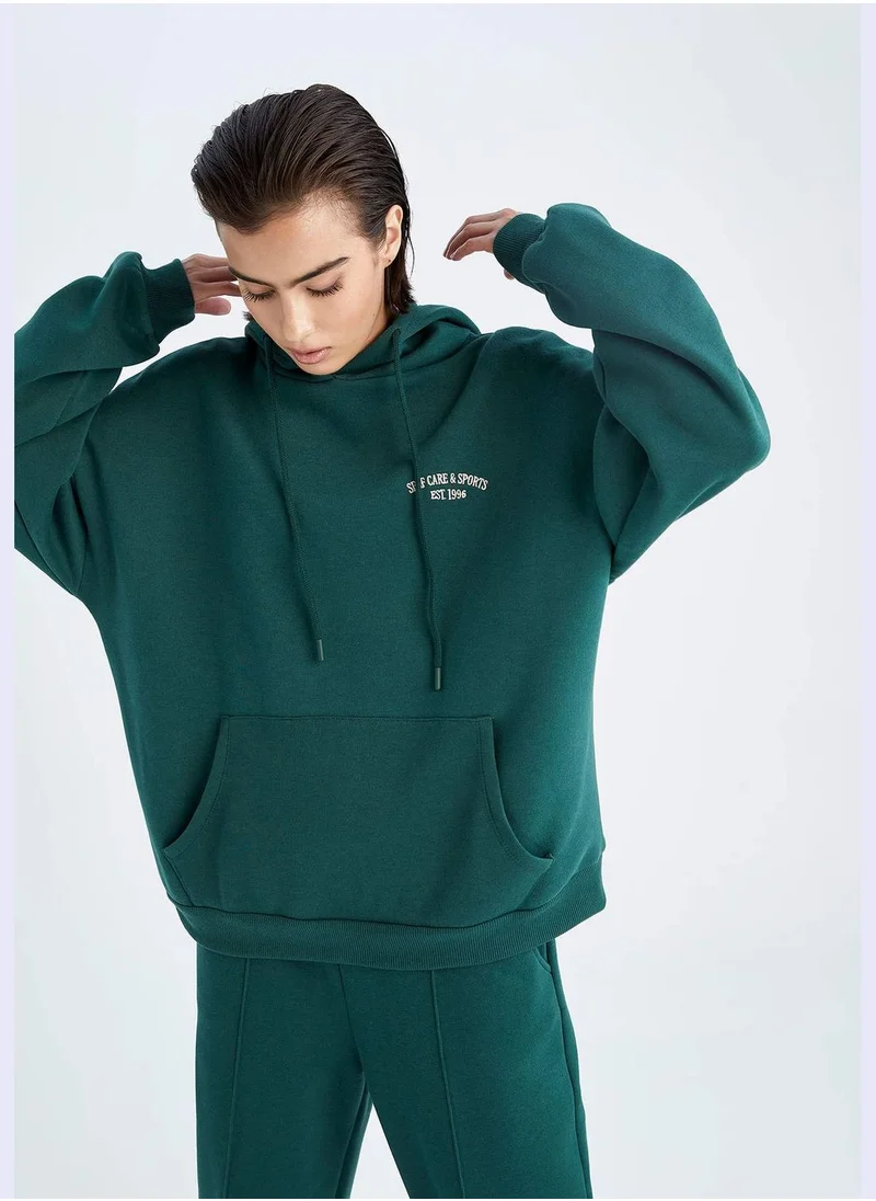 DeFacto Woman Sweatshirt Knitted Sweatshirt
