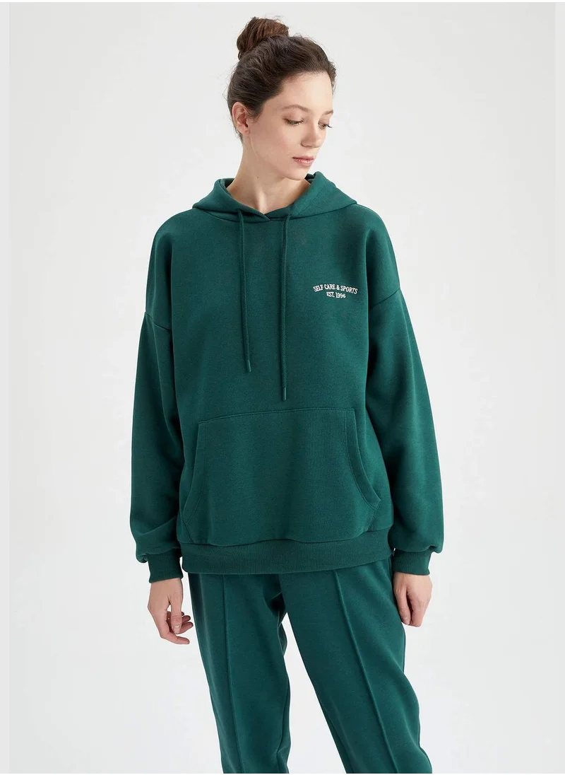 DeFacto Woman Sweatshirt Knitted Sweatshirt