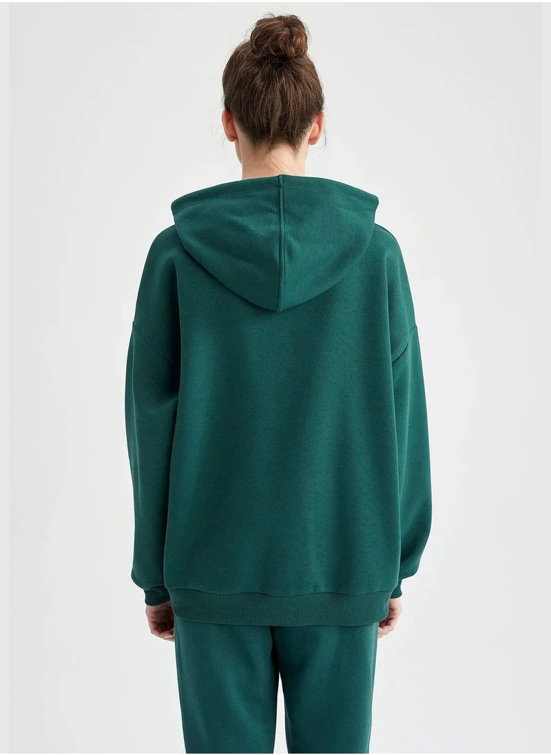 DeFacto Woman Sweatshirt Knitted Sweatshirt