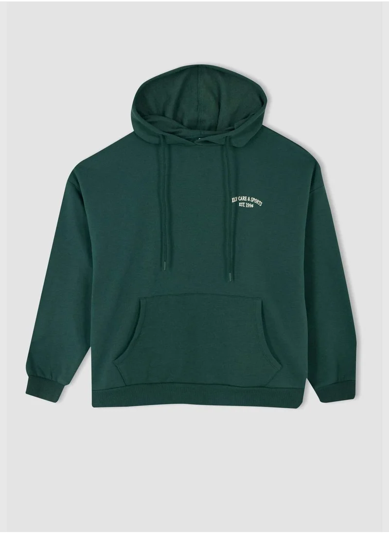 DeFacto Woman Sweatshirt Knitted Sweatshirt