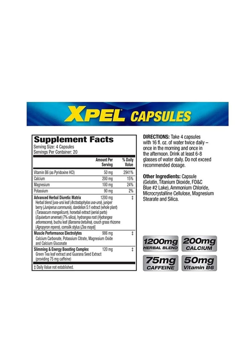 MHP Xpel Diuretic – Maximum Strength Herbal Diuretic for Rapid Water Loss and Weight Management - Image 3
