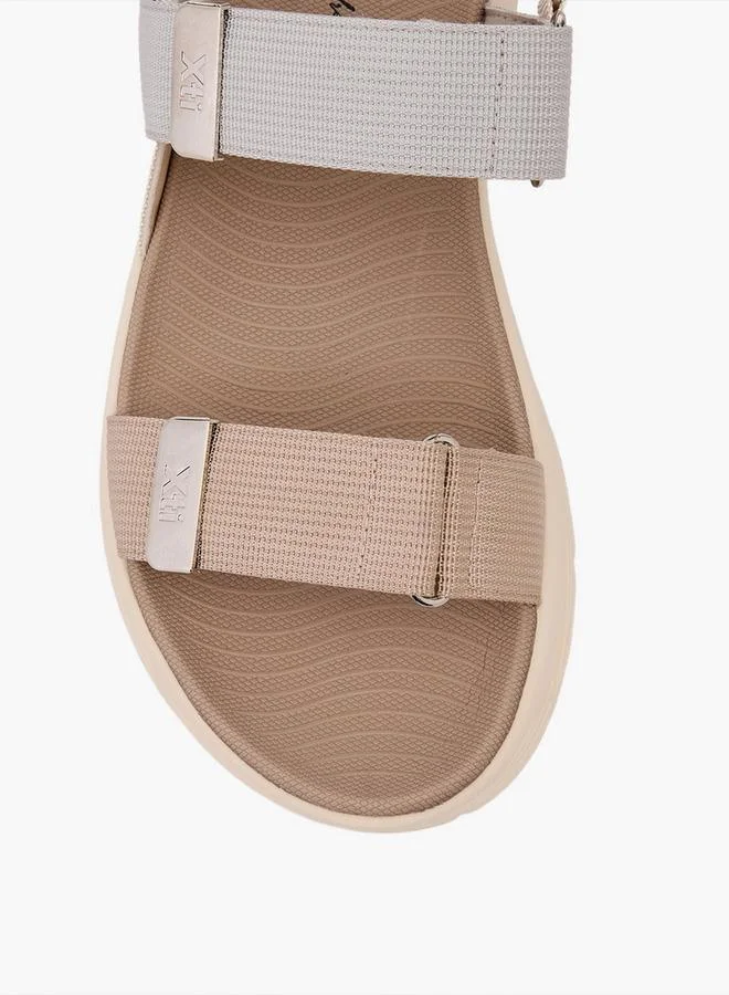 Xti BEIGE Women Hook & Loop Sandals for Women | Best Price UAE