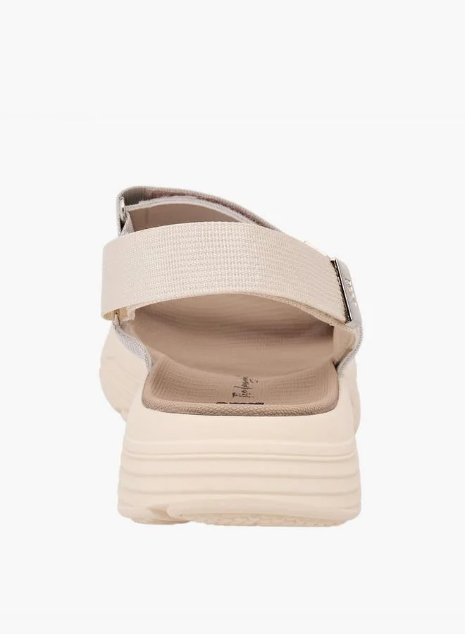 Xti BEIGE Women Hook & Loop Sandals for Women | Best Price UAE
