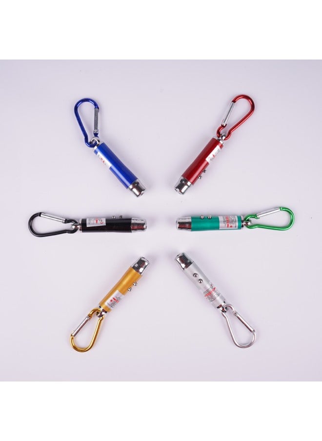 Generic - Multi-function Laser Pointer Three-in-one Mini Gift Money Detector LED Portable Anti-counterfeiting Detection UV Lamp Boxed-Color:White - Image 1