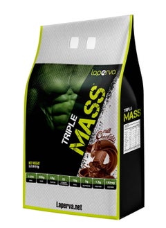 Laperva Triple Mass Gainer  Protein Milk Chocolate Flavor 6Kg 