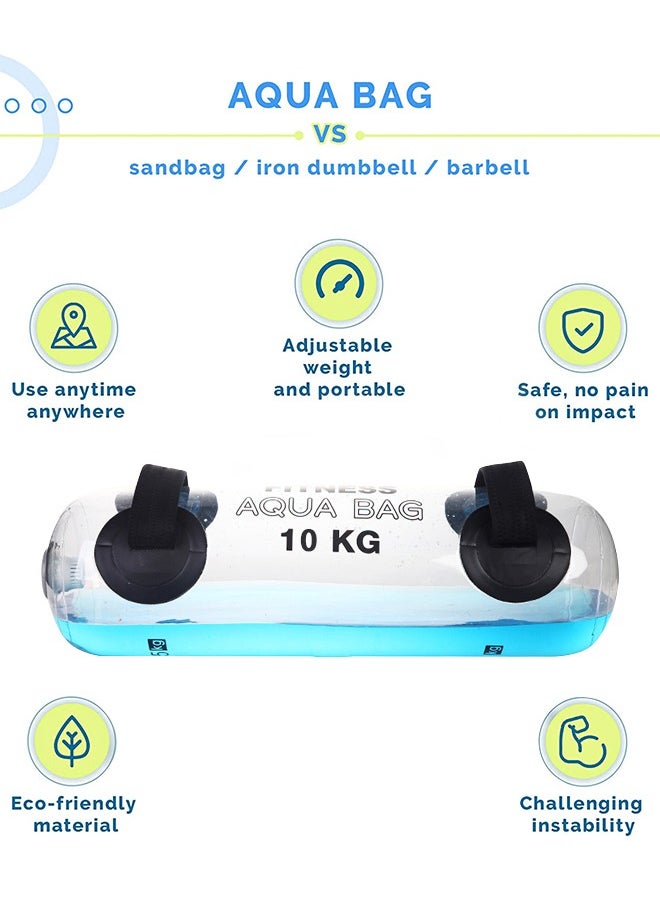 GROIC - Fitness Aqua Bag, Tidal Tank Adjustable Weight Aqua Bag Instead of sandbag, Power Bag with Water Sandbag Alternative, Core and Balance Training Weight Bag Portable Stability Fitness Equipment - Image 1