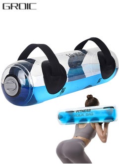 Fitness Aqua Bag, Tidal Tank Adjustable Weight Aqua Bag Instead of sandbag, Power Bag with Water Sandbag Alternative, Core and Balance Training Weight Bag Portable Stability Fitness Equipment