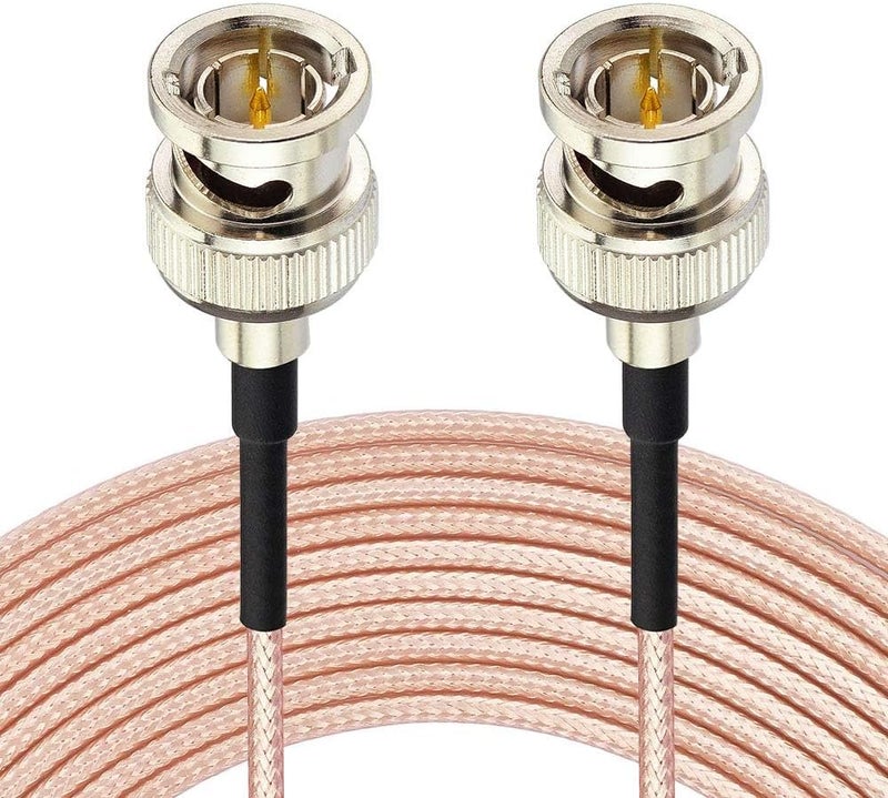 Superbat 3G/HD SDI Cable BNC Cable(100cm 75Ω) for Cameras and Video Equipment，Supports HD-SDI/3G-SDI/4K/8K，SDI Video Cable (Straight,1Pcs) - Image 1