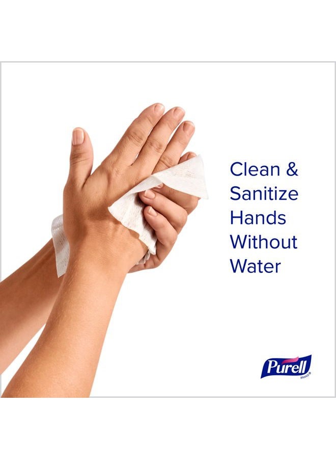 PURELL Cottony Soft Hand Sanitizing Wipes, Clean Scent, 24 Individually Wrapped Wipes (Pack of 4 Boxes) - 9029-04-CMR - Image 3