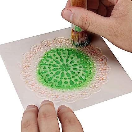 SCHMIDT Wooden Stencil Brush (Set of 3), PureNatural Bristle Brushes Perfect for Acrylic Painting, Oil Painting, Watercolor Painting, Stencil Project, Card Making and DIY Art Crafts - Image 5