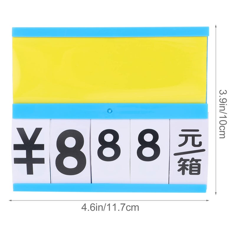 4 Pack Reusable Dry Erase Hanging Price Tags For Fruits Vegetables Supermarket Display - Image 3