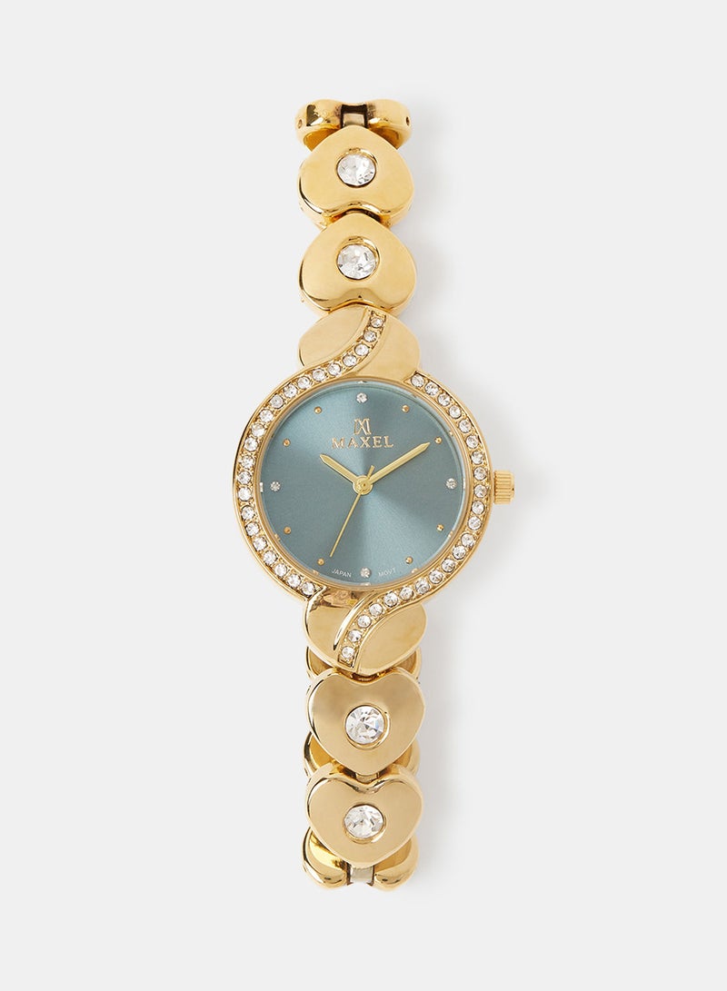 Maxel Women's Quartz Classic Fashion Analog Wrist Watch MX481 - 28mm - Image 1