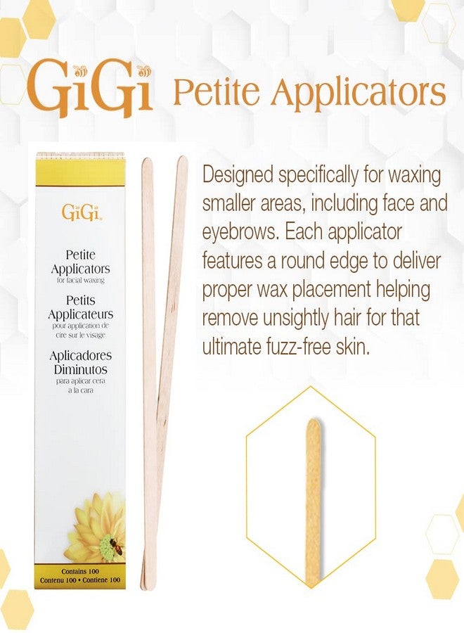 GiGi Petite Wax Applicators for Facial Hair Waxing/Hair Removal, 100 pk - Image 3