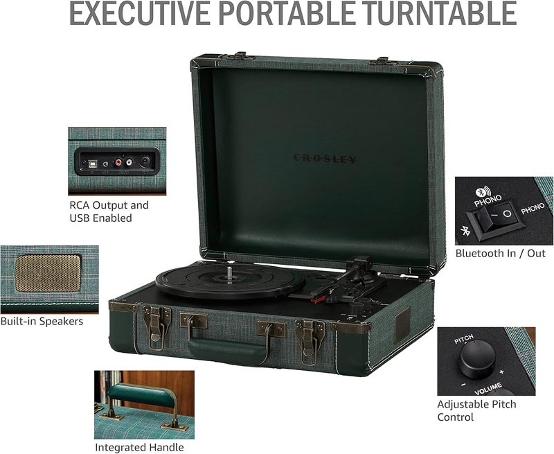 CROSLEY BLUETOOTH OUT DELUXE EXECUTIVE - PINE - Image 3