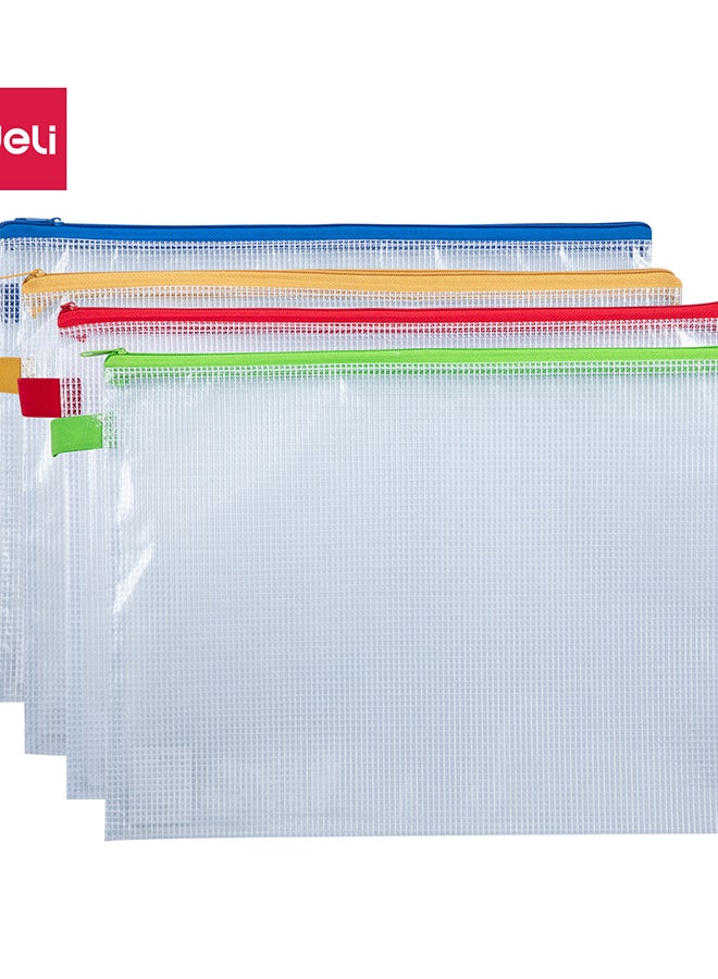 DELI ZIP BAG A4 ASST. E5596 - Image 1