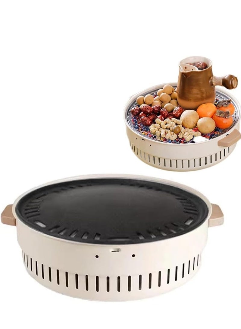 مانفول مقلاة شواء كورية محمولة بتصميم لا يدخن - Image 1