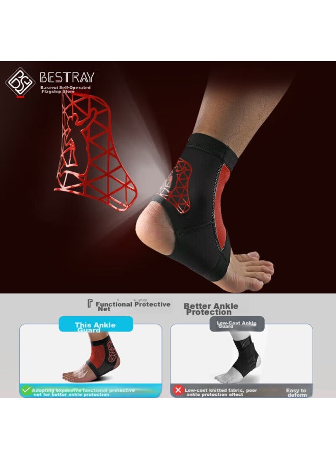Bestray Baisirei Ankle Brace, Sports Anti-sprain, Post-injury Stabilizer, Wrist Bandage, Basketball, Football, Running, Sprain Protection Gear - Image 5