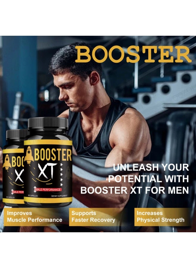 Men‘s Dietary Supplement, Enhance Strength, Promote Recovery, Male Performance, Boost Stamina, Gym Workout, 60 Capsules - Image 1