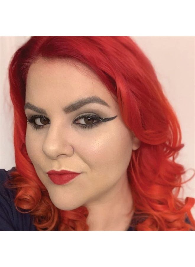 Manic Panic - Wildfire Red Hair Dye – Classic High Voltage - Semi Permanent Hair Color - Reddish Orange Shade - Glows in Blacklight - For Dark & Light Hair – Vegan, PPD & Ammonia Free - Hair Coloring - Image 1