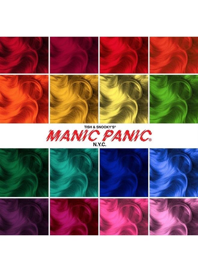 Manic Panic - Wildfire Red Hair Dye – Classic High Voltage - Semi Permanent Hair Color - Reddish Orange Shade - Glows in Blacklight - For Dark & Light Hair – Vegan, PPD & Ammonia Free - Hair Coloring - Image 1