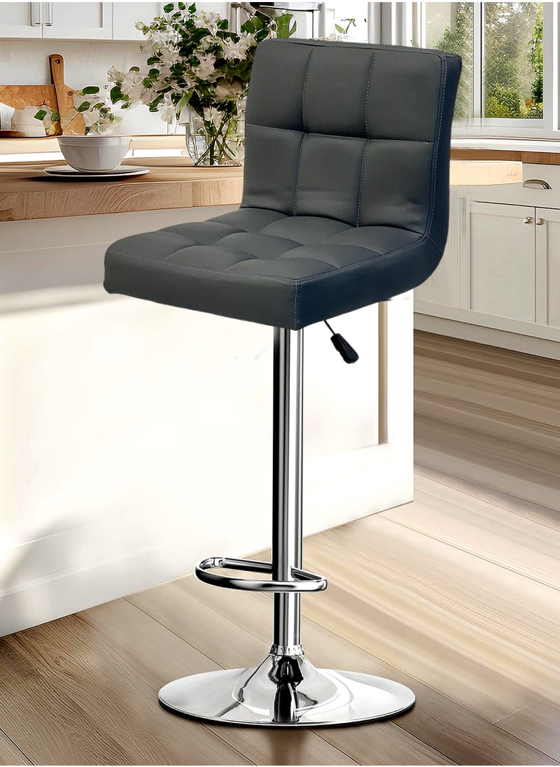 Living SET OF 2 Modern Adjustable Counter Height Barstools  - Image 5